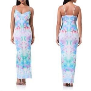 AFRM Vibrant Pastel Maxi Dress